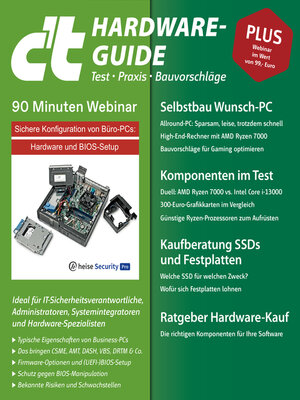 cover image of c't Hardware-Guide 2023